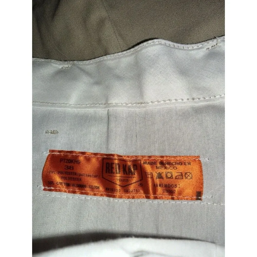 NWOT Red Kape Work Pants 40x35 New Never Been Worn! Kaki Color